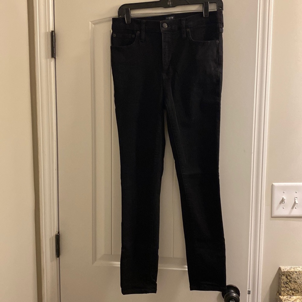 J. Crew High Rise Skinny Jean. Size 27. Black.